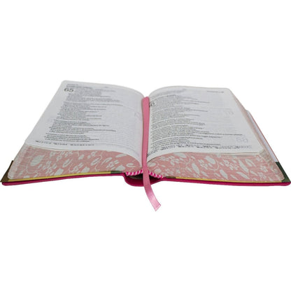 Bíblia Sagrada | NAA | Letra Grande | Capa Pink Luxo