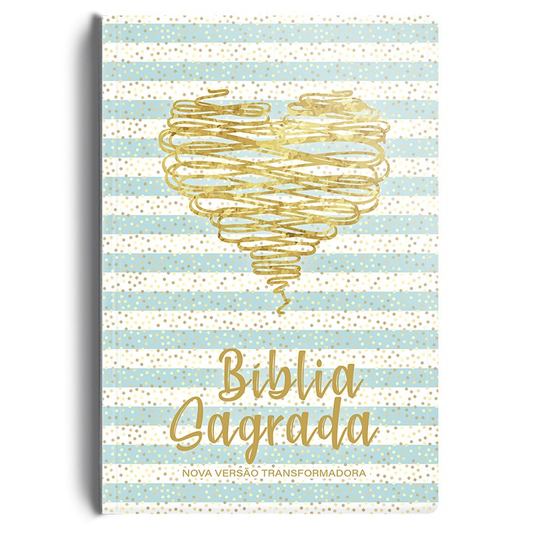 Bíblia Coração Brilhante | NVT | Letra Normal | Capa Dura Semi-Luxo