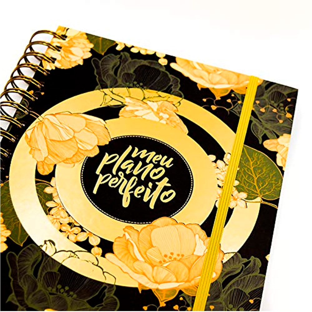 Meu Plano Perfeito Yellow Floral | Capa Dura