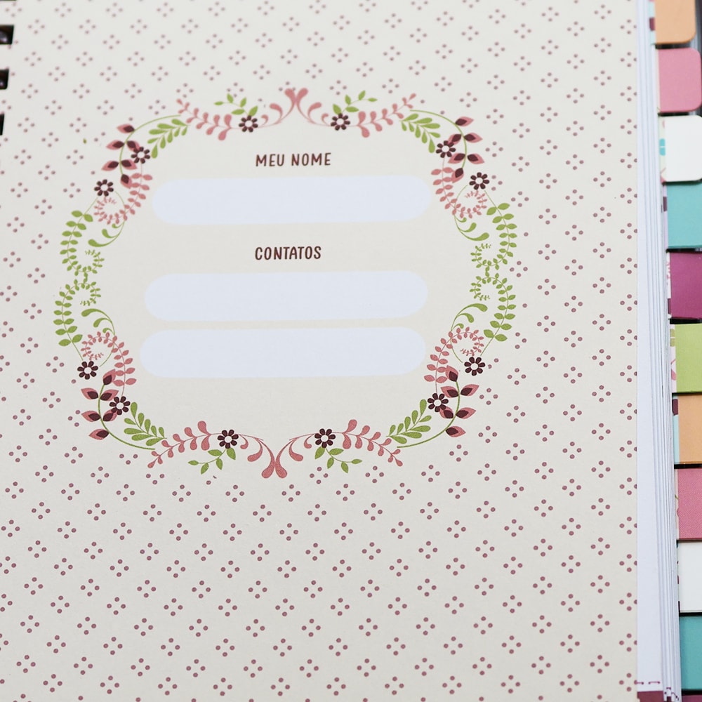 Meu Plano Perfeito Yellow Floral | Capa Dura