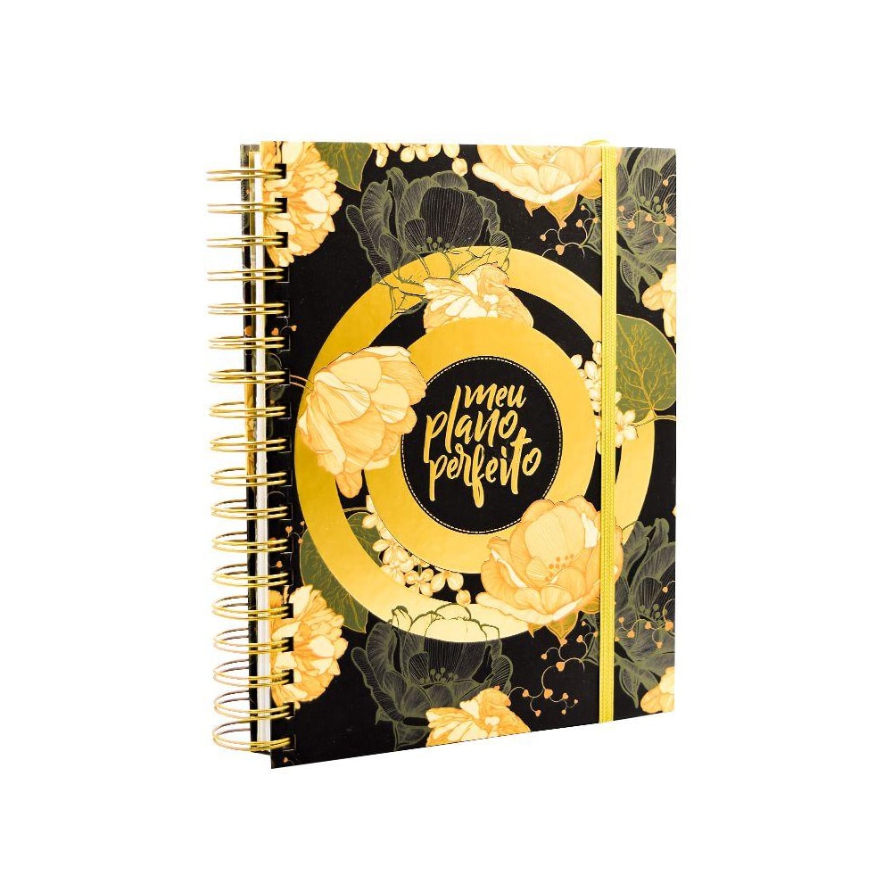 Meu Plano Perfeito Yellow Floral | Capa Dura
