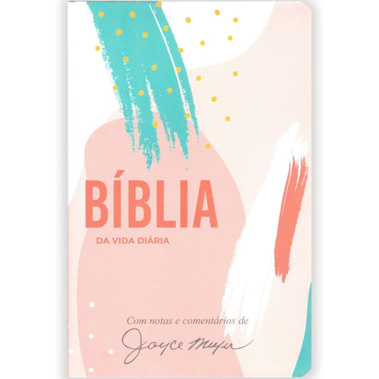 Bíblia de Estudo Joyce Meyer | NVI | Letra Média| Capa Artística