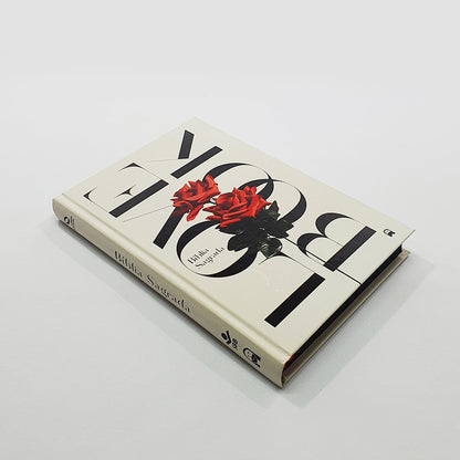 Bíblia Love Book Rosa Jesus Copy | NAA | Letra Normal | Capa Dura