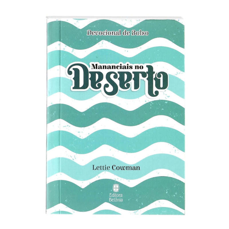 Devocional de Bolso Mananciais no Deserto | Lettie Cowman | Azul