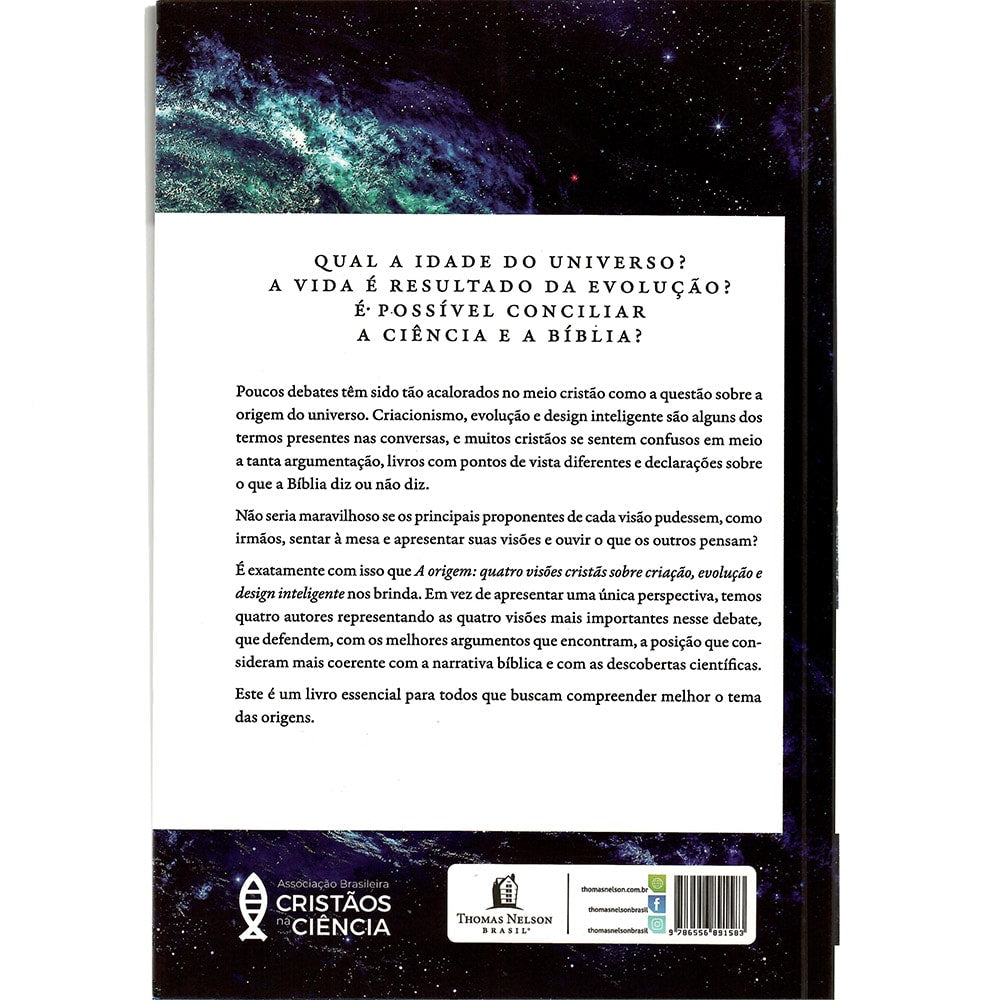 A Origem | Ken Ham Hugh Ross Deborah B Haarsma e Stephen C Meyer