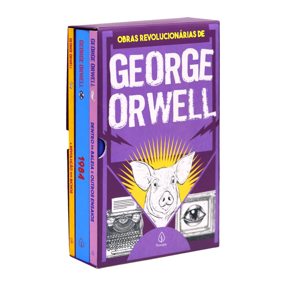 Box As obras revolucionárias de George Orwell | Com 3 livros