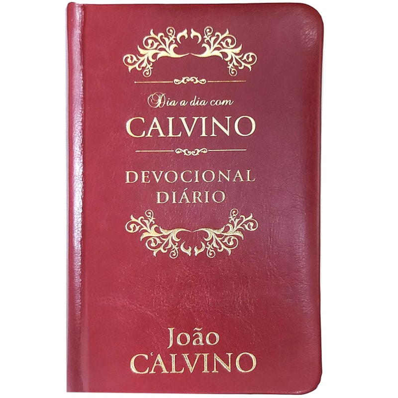 Dia a Dia com Calvino | Devocional | Capa Couro
