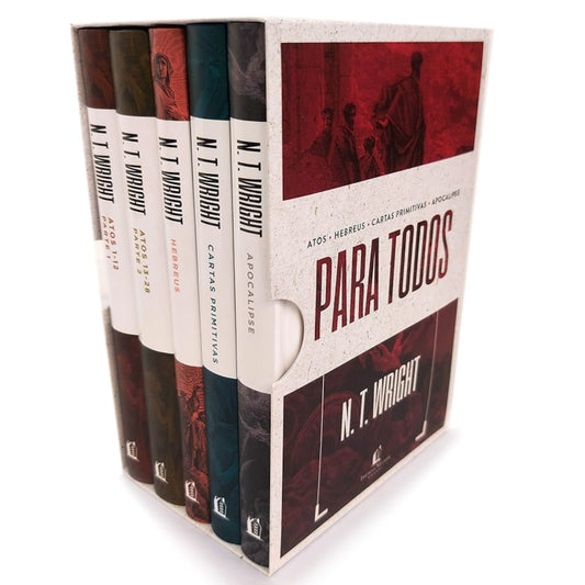 Box Atos Hebreus Cartas e Apocalipse Para Todos | NT Wright