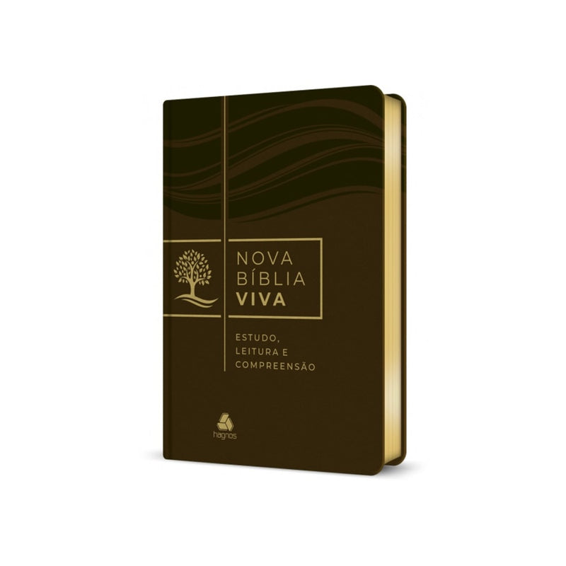 Bíblia De Estudo Nova Bíblia Viva | NBV | Capa Marrom
