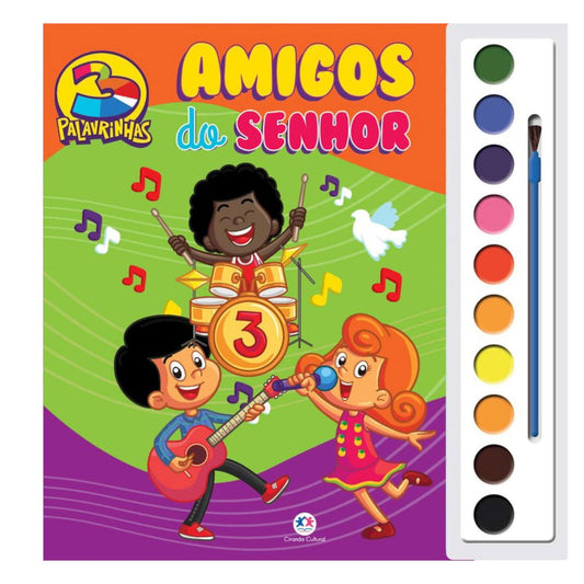 3 Palavrinhas - Amigos do Senhor | Aquarela