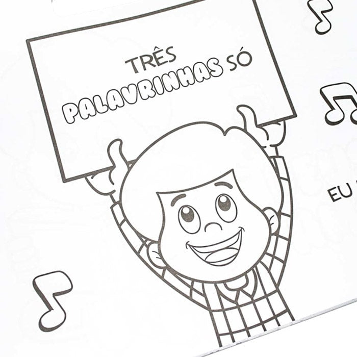 3 Palavrinhas | Colorindo Com Amor