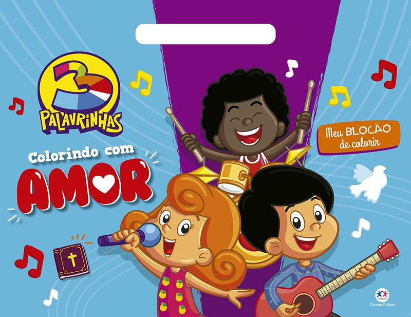 3 Palavrinhas | Colorindo Com Amor