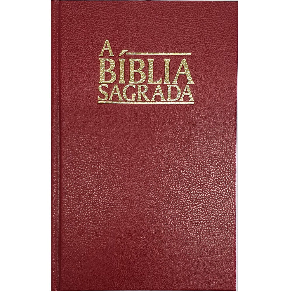 Bíblia Sagrada | ACF | Letra Grande | Capa Dura Vermelha