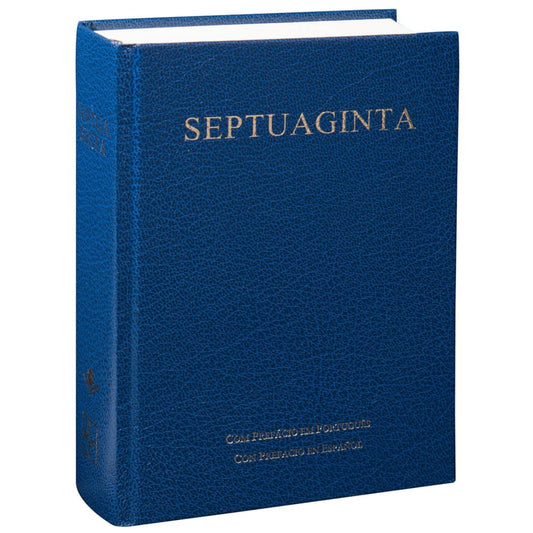 Bíblia Septuaginta em Grego | Letra Normal | Capa Dura Azul