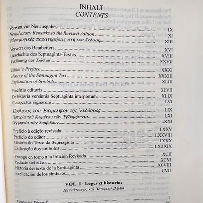 Bíblia Septuaginta em Grego | Letra Normal | Capa Dura Azul