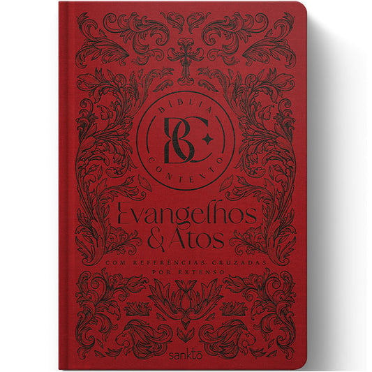 Bíblia Contexto | Evangelho e Atos | NVT | Capa Dura |Ornamentos