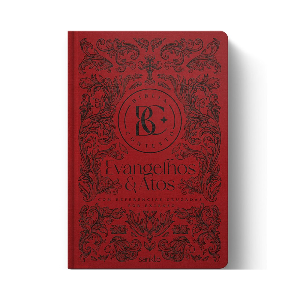 Bíblia Contexto | Evangelho e Atos | NVT | Capa Dura |Ornamentos
