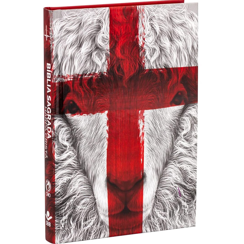 Bíblia Sagrada Cordeiro | ARC | Harpa Cristã | Capa Dura