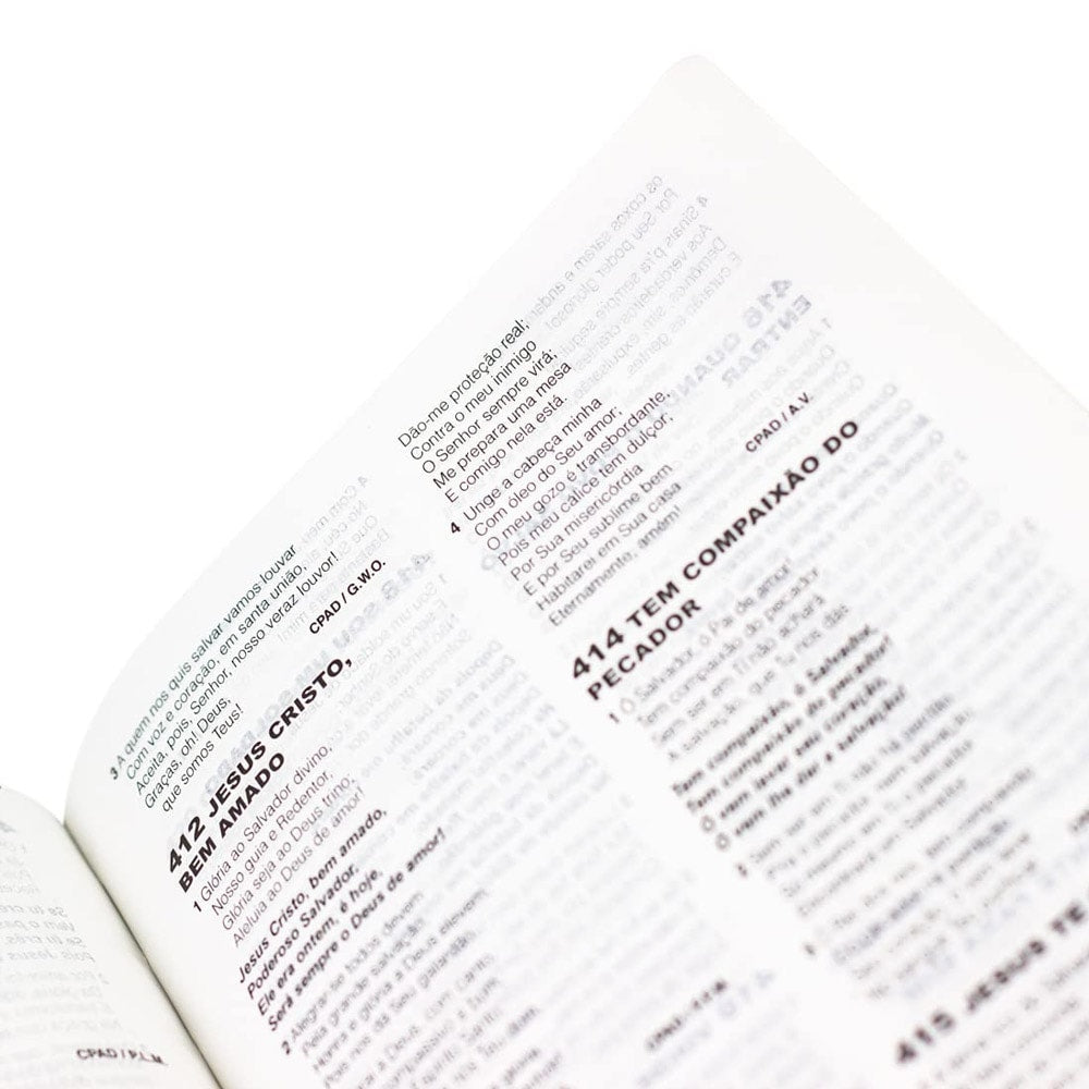 Bíblia Sagrada Cordeiro | ARC | Harpa Cristã | Capa Dura