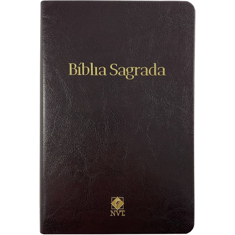 Bíblia Sagrada Slim | NVT | Letra Normal | Capa Marrom