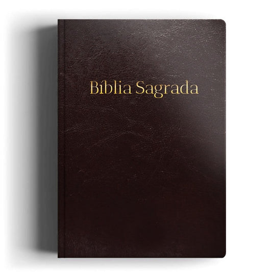Bíblia Sagrada Slim | NVT | Letra Normal | Capa Marrom