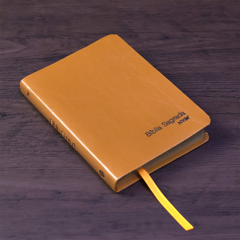 Bíblia Slim Compacta | NVI | Capa Laranja