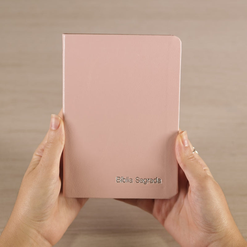 Bíblia Slim Compacta | NVI | Capa Luxo Nude