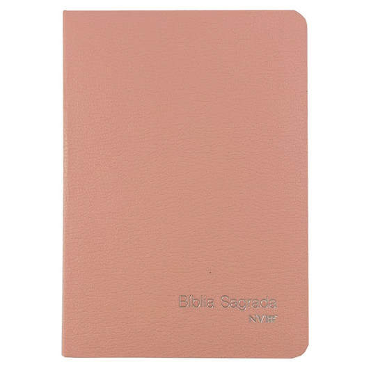 Bíblia Slim Compacta | NVI | Capa Luxo Nude