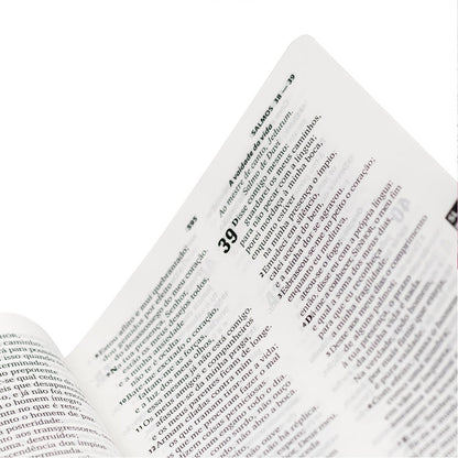 Bíblia Sagrada | ARA | Letra Grande | Capa Luxo Pink