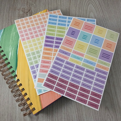 Meu Plano Perfeito | Capa Dura Colorida Pastel