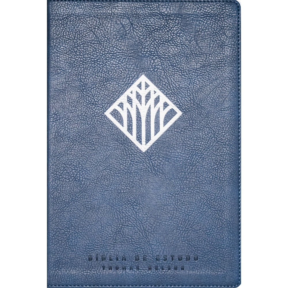 Bíblia De Estudo Thomas Nelson | NVI | Letra Normal | Capa Luxo Azul