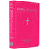 Bíblia Sagrada com Harpa Avivada e Corinhos | ARC | Letra Jumbo | Capa Semiflexível Pink