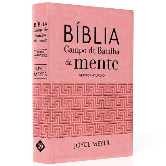 Bíblia Campo de Batalha da Mente | NVA | Letra Normal | Capa Luxo Vermelha