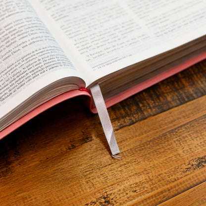 Bíblia Campo de Batalha da Mente | NVA | Letra Normal | Capa Luxo Vermelha