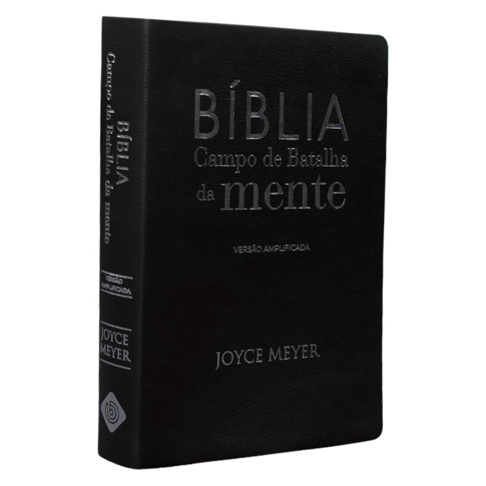 Bíblia Campo de Batalha da Mente | NVA | Letra Normal | Capa Luxo Preta