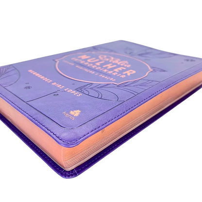 Bíblia Mulher Extraordinária | NVI | Hernandes Dias Lopes | Capa Dura Lilás