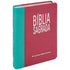 Bíblia Sagrada | ARA | Letra Gigante | Capa Turquesa e Pink C/ Índice