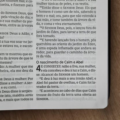 Bíblia Sagrada | ACF | Leitura Perfeita | Couro Soft Preto