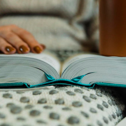 Bíblia De Estudo Thomas Nelson | NVI | Letra Normal | Capa Dura Turquesa