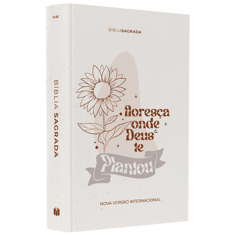 Bíblia Sagrada Floresça | NVI | Letra Maior | Capa Dura