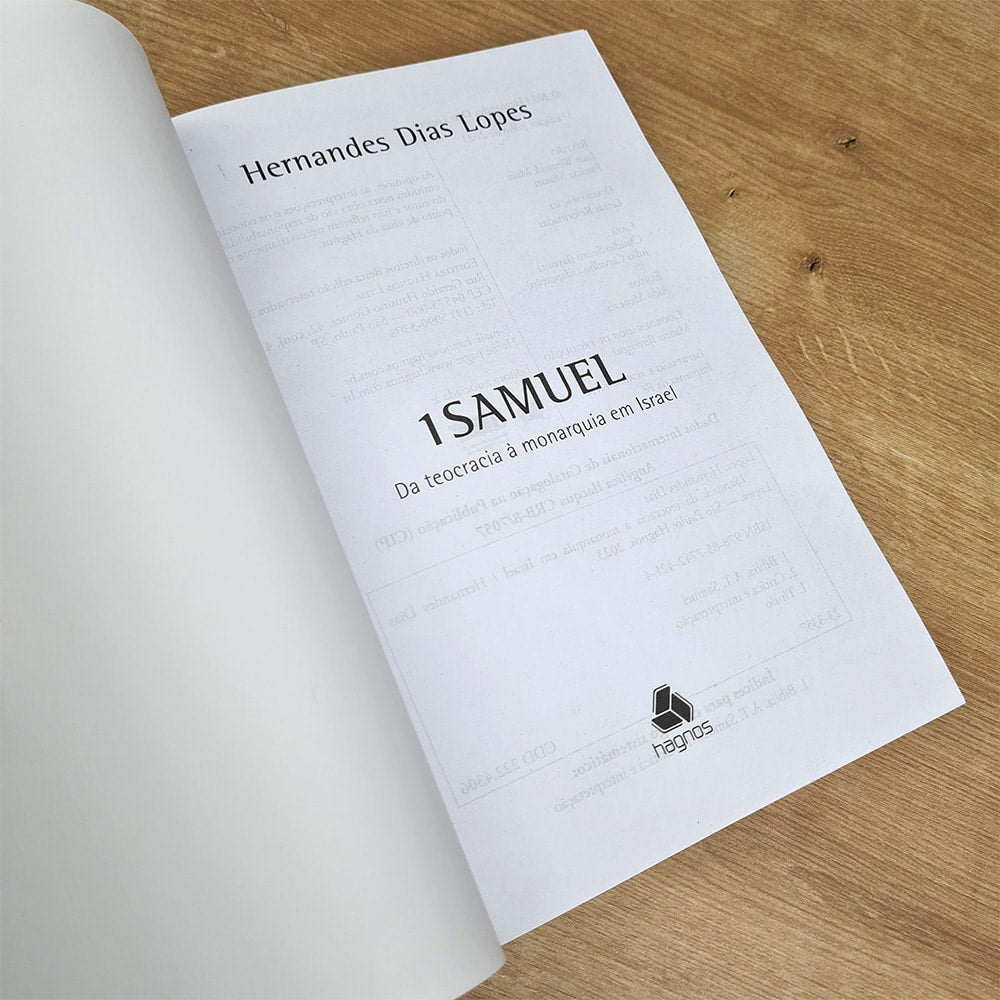 1 Samuel | Comentários Expositivos Hagnos | Hernandes Dias Lopes