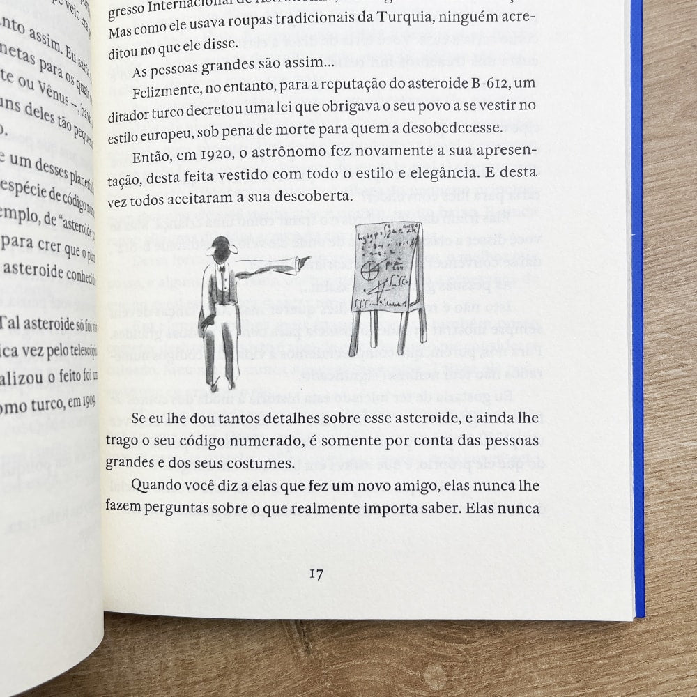 O Pequeno Príncipe| Saint-Exupéry | Capa Azul