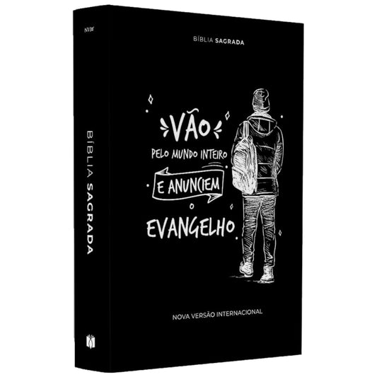 Bíblia Sagrada Vão Pelo Mundo | NVI | Letra Maior | Capa Dura Ilustrada
