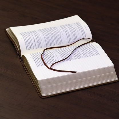 Bíblia The Purpose Book | A21 | Letra Normal | Espaço Para Anotações | Capa Couro Soft Janela