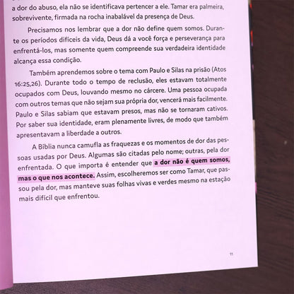 Devocional Não Fique 100 | Talitha Pereira | Capa Brochura