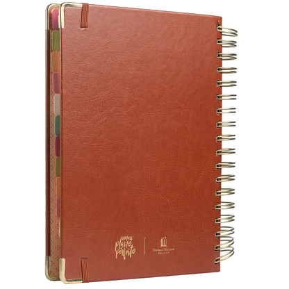 Planner Meu Plano Perfeito | Capa Couro Clássica