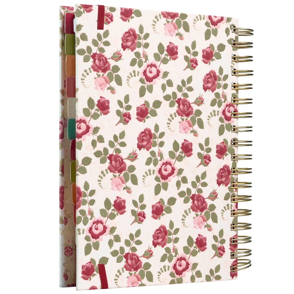 Planner Meu Plano Perfeito | Capa Tecido Vintage