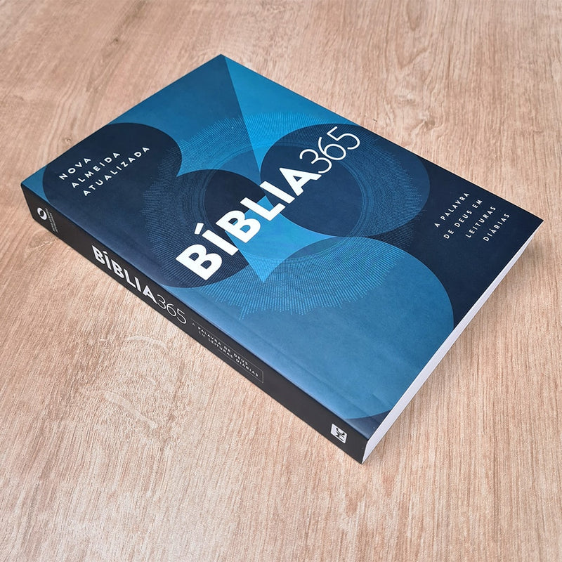 Bíblia 365 Azul | NAA | Letra Grande | Capa Brochura