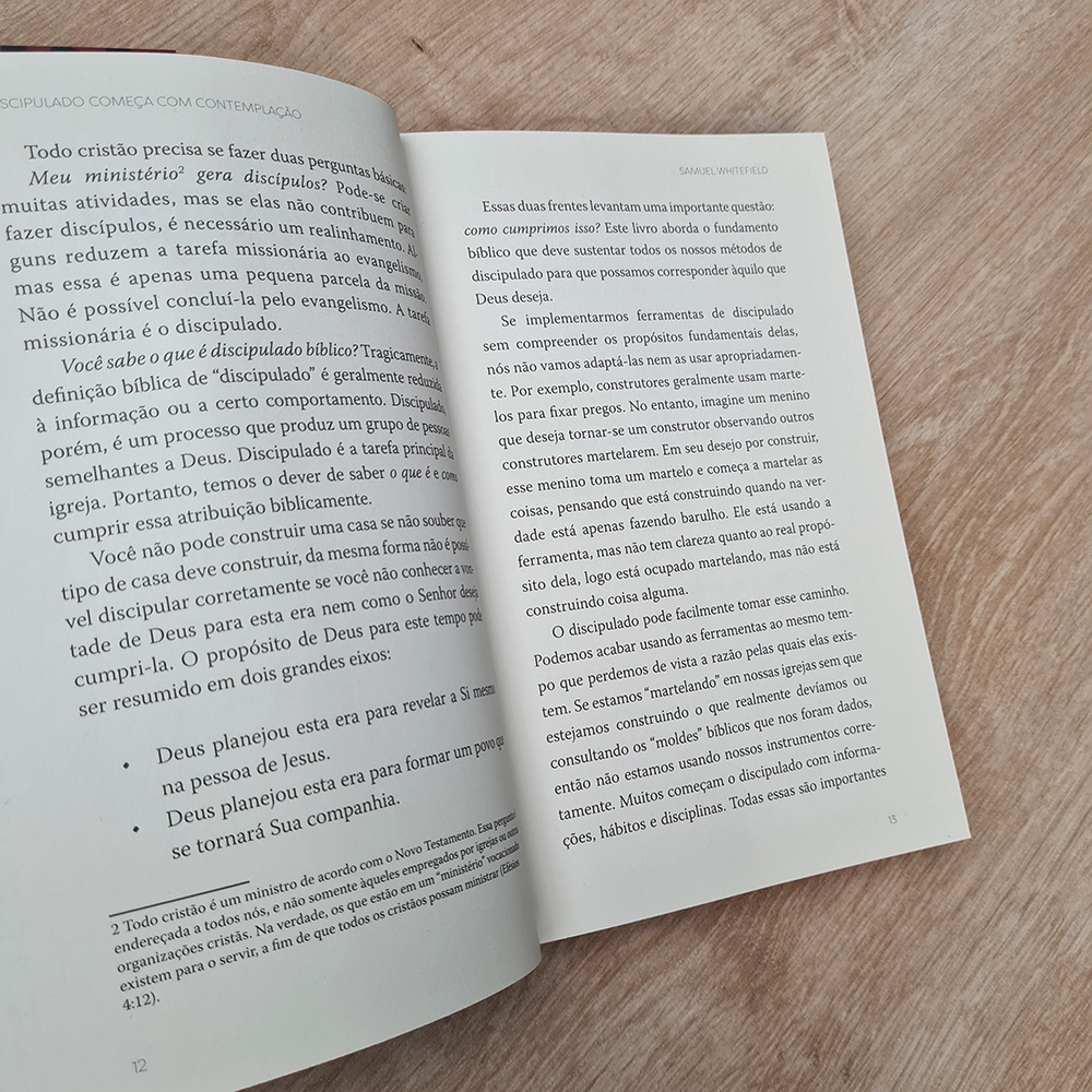 Discipulado Começa com Contemplação | Samuel Whitefield