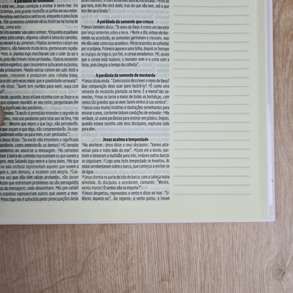 Bíblia Sagrada Leia e Anote | NVT | Letra Normal | Capa Dura Meu Socorro